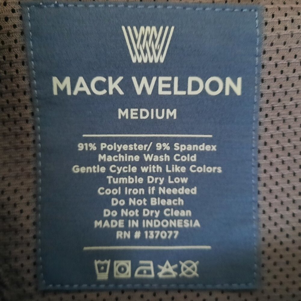Mack Weldon Radius Flex Jogger Size M Navy Blue - image 7